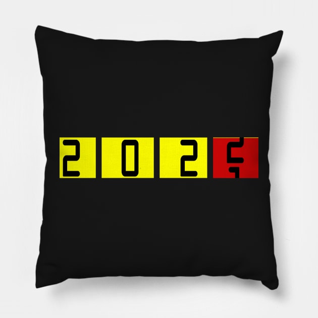 2022 odometer happy new year Pillow by dex1one