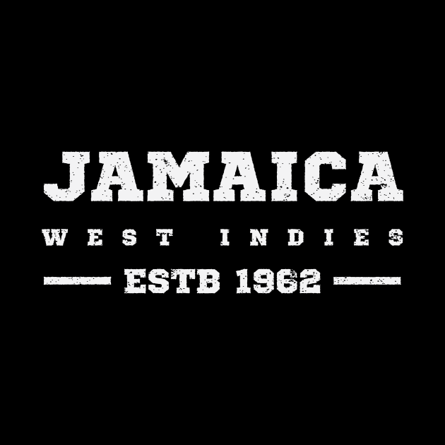 Jamaica Estb 1962 West Indies by IslandConcepts