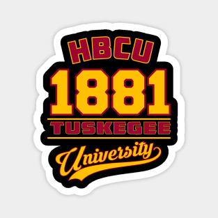 Tuskegee 1881 University Apparel Magnet