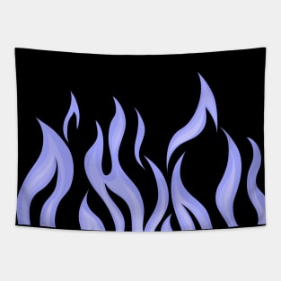 Just Purple Fire Tapestry