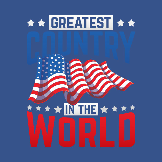 Discover Patriotic USA Flag American Liberty US Patriot America 4th Of July - 4th Of July - T-Shirt