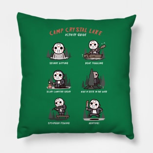 Camping Activity Pillow