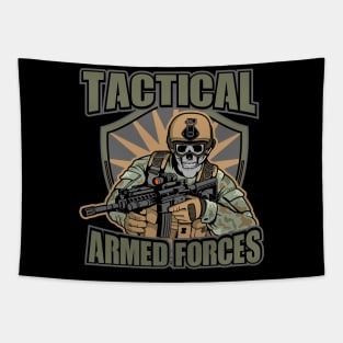 skull army Tapestry