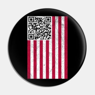 Trump Ymca Troll Dance QR T-shirt, Flag of the United States Pin