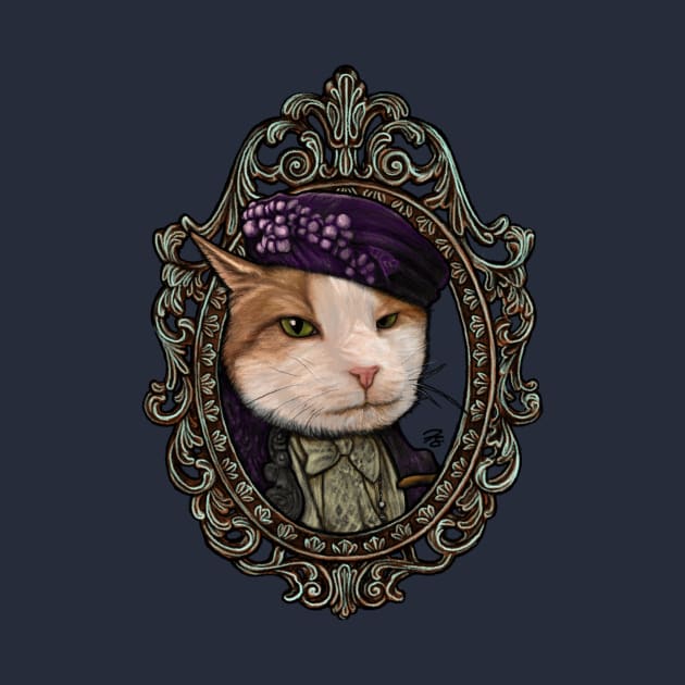 Cat Cameo: The Dowager Countess, Rosie by FreyStrandDraws