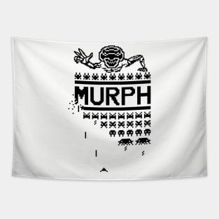 Murph Invaders White Tapestry