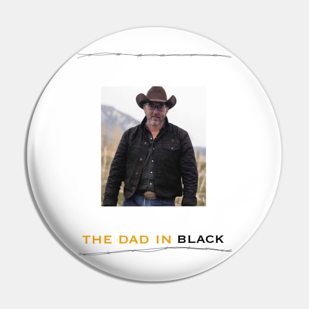 Dad in black Pin by mailshansen