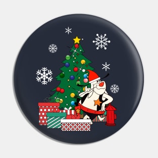 Deputy Dawg Around The Christmas Tree Pin