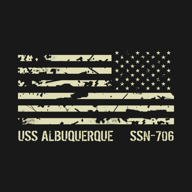 USS Albuquerque by Jared S Davies