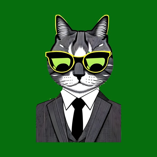 Cool Cat Boss by Liesl Weppen