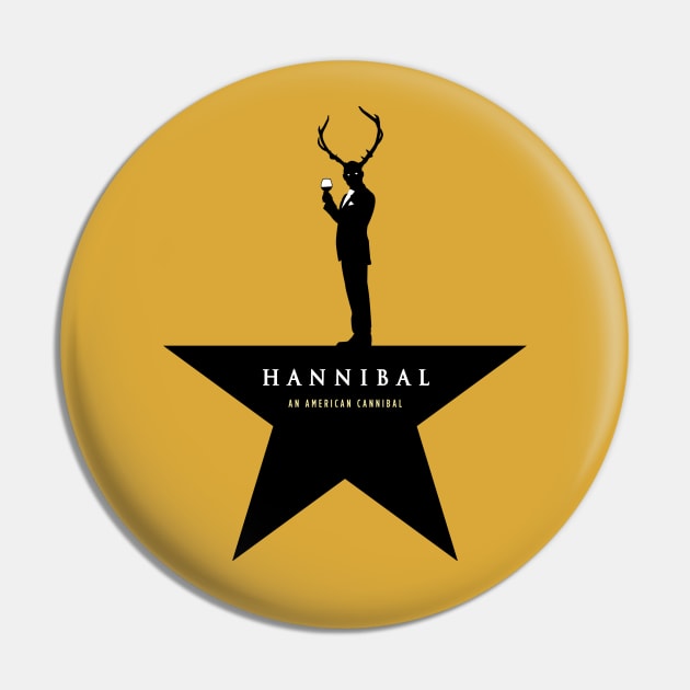 HANNIBAL: An American Cannibal (black Wendigo) Pin by cabinboy100