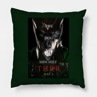 Dog of Mischief Pillow