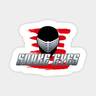 Snake Eyes Magnet