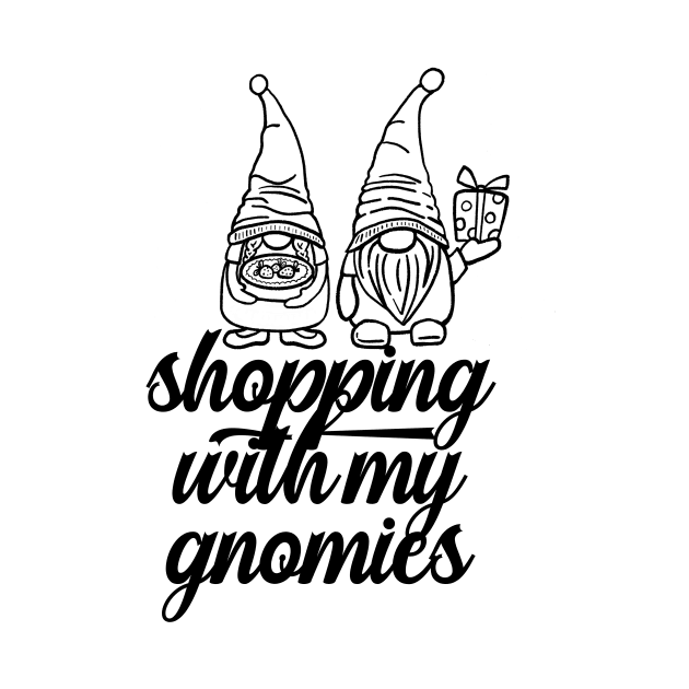 Shopping With My Gnomies by nextneveldesign