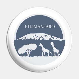 Kilimanjaro (Blue) Pin