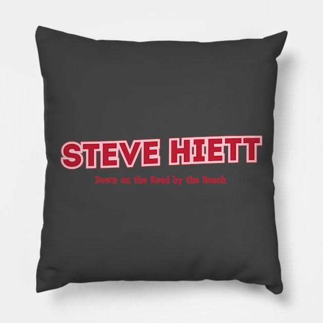 Steve Hiett - Down on the Road by the Beach Pillow by PowelCastStudio