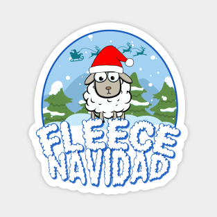 Fleece Navidad Magnet