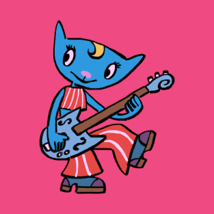 I draw katy kat with her guitar / um jammer lammy T-Shirt