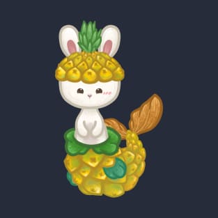 Bunny Pineapple Mermaid T-Shirt