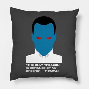Grand Admiral Thrawn Quote Pillow