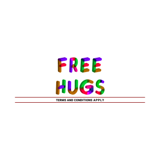 Free Hugs (color) T-Shirt