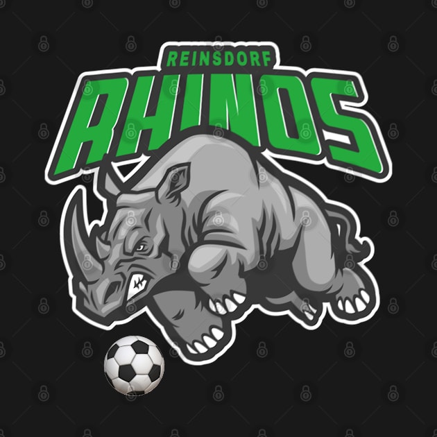 ⚽ Reinsdorf Rhinos, Let's Go! Imaginary Soccer Team Spirit by Pixoplanet