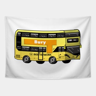 Bury Transport for Greater Manchester (TfGM) Bee Network yellow bus Tapestry