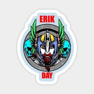 ERIK DAY REDBEARD VIKING Magnet