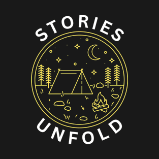 Stories Unfold Camp Fire T-Shirt