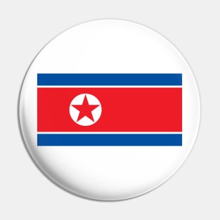 Flag of North Korea Pin