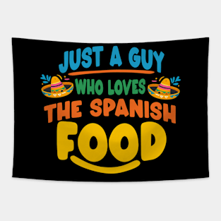 Just a guy who loves the spanish food Tapestry