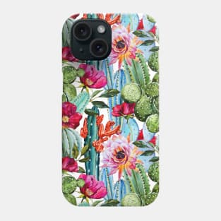 Cactus texture Phone Case