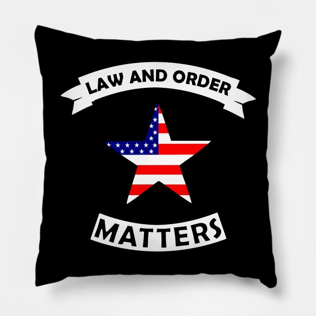 Law and order Pillow by Karpatenwilli