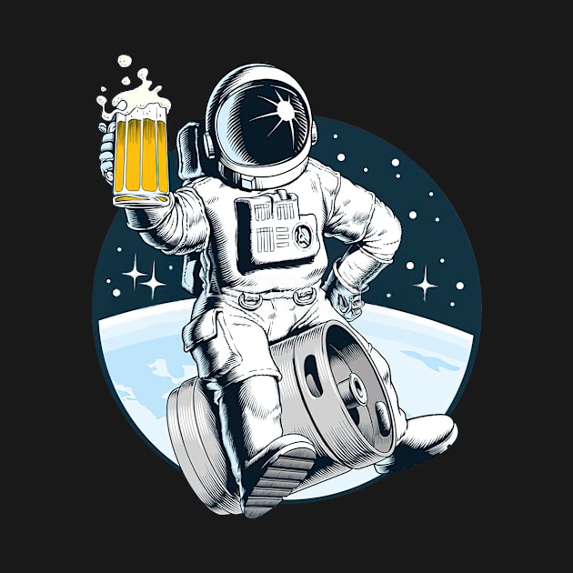 Astronaut Beer by workshop71