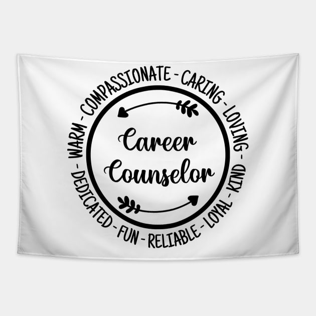 Career Counselor School Guidance Gift Tapestry by HeroGifts
