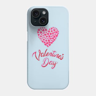 Valentine`s Day.Hearts Phone Case