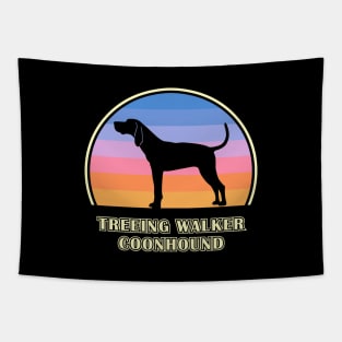 Treeing Walker Coonhound Vintage Sunset Dog Tapestry