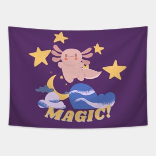 Axolotl Magic Design Tapestry