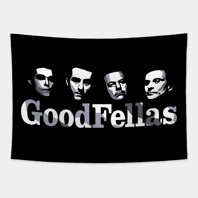 Goodfellas // Crime Movies Fan Art Tapestry by Trendsdk