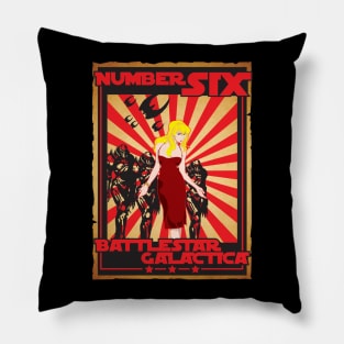 Number Six Pillow