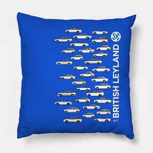 British Leyland classic car collection Pillow