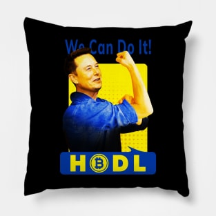 We can hodl it Pillow