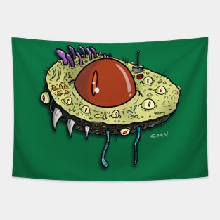 Alien avacado Tapestry