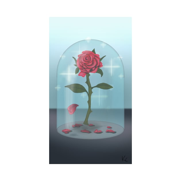 Enchanted Rose - Background by Kaotik Sketches