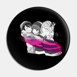 camp girls anime Pin