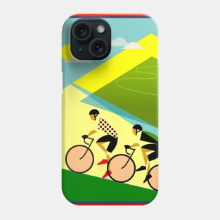 Bicycle Racing Abstract Psychedelic Print Phone Case
