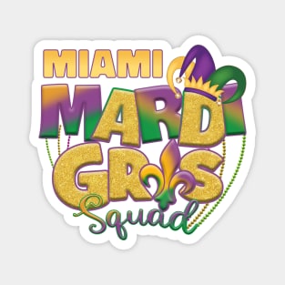 Miami Mardi Gras Magnet