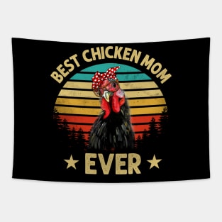 Best Chicken Mom Ever Tapestry