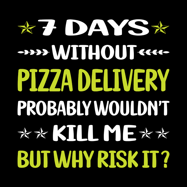 Funny 7 Days Without Pizza Delivery by relativeshrimp