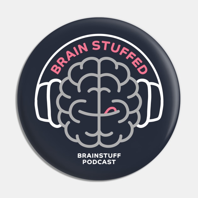 Brain Stuffed Pin by BrainStuff